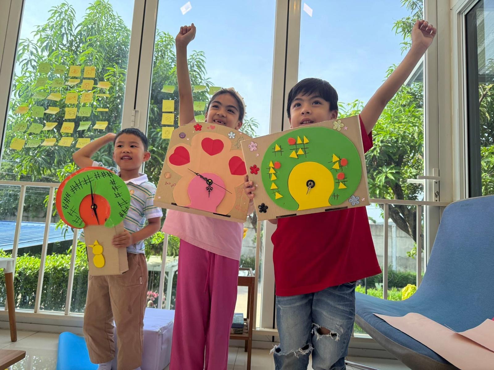 Kids prototyping design challenge Bangkok